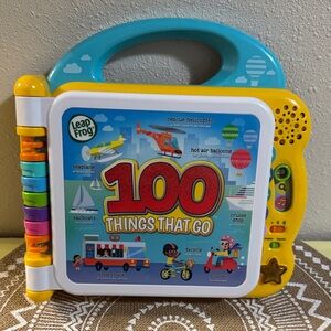 Like new 100 Things That Go Interactive Book - no batteries